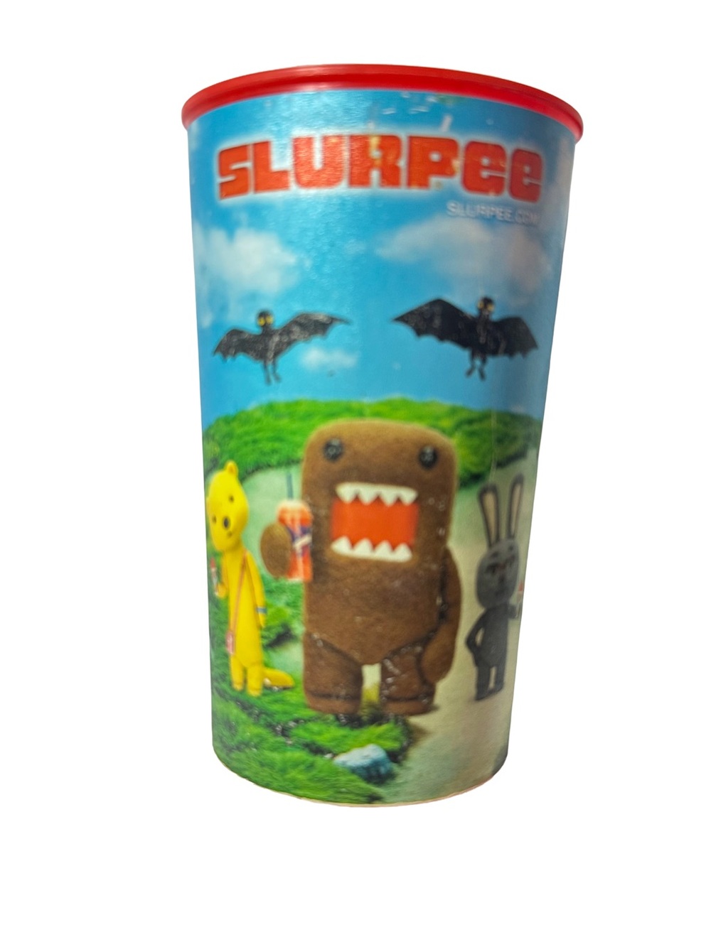 Vintage Domo Slurpee Cup 7-Eleven 2009 Domo Kun & Friends USA